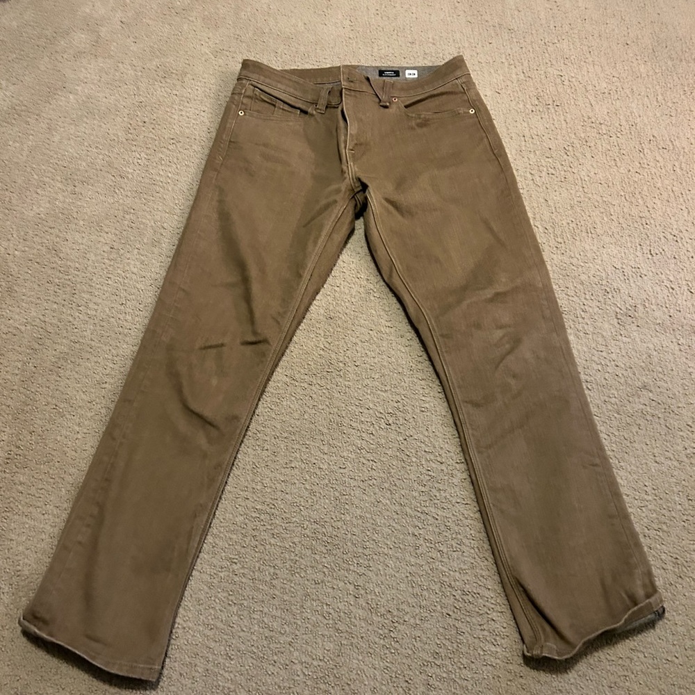 Vorta 33x30 slim straight jeans